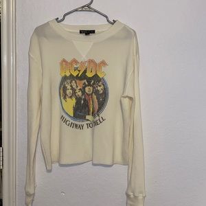 AC/DC Vinyl Icons Thermal Long Sleeve